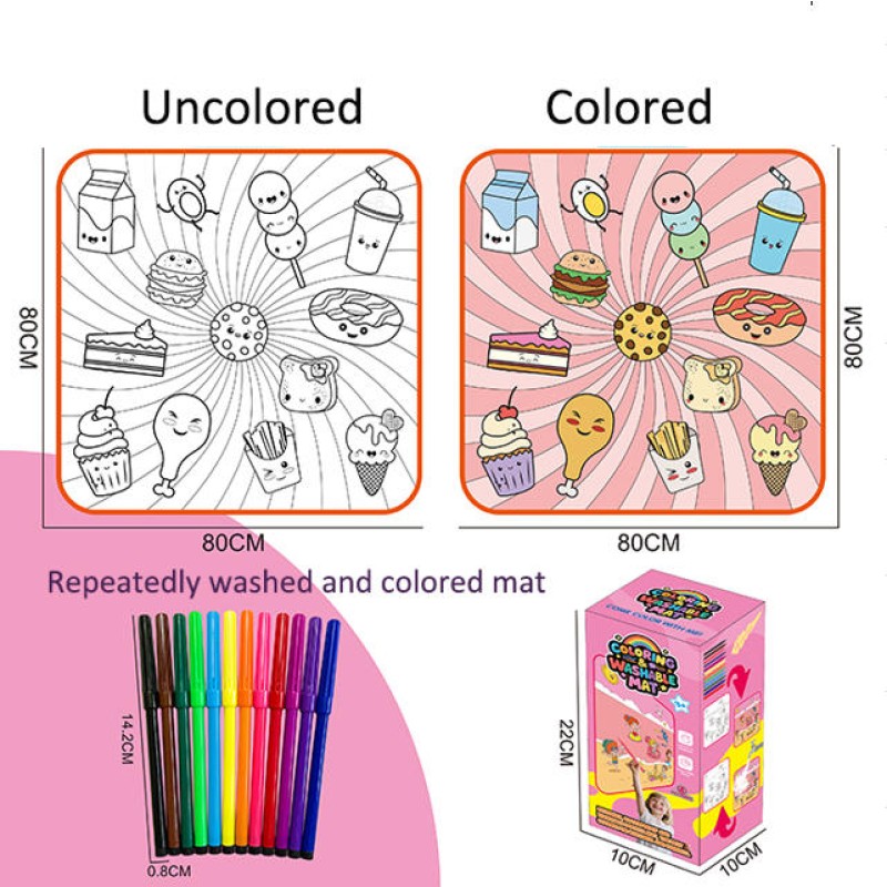 Washable Coloring Mat Factory - Magic Water Canvas Painting Blanket