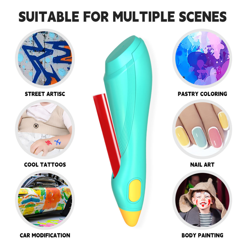 Electric Watercolor Pen Supplier - Hand-painted Washable 12 Color