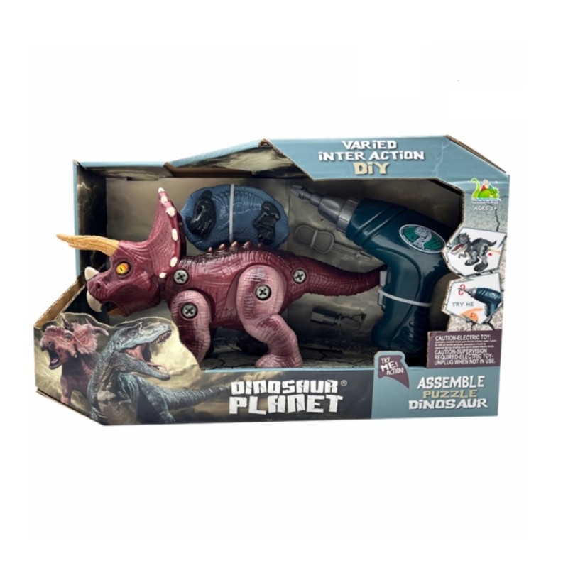 RC Dinosaur Toys Factory - Remote Control with Electric Drill