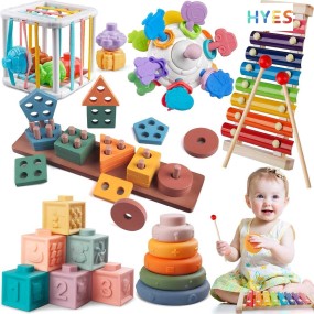 Pretend Play Toys Supplier - 6 in 1 Harmless Sensory Teething