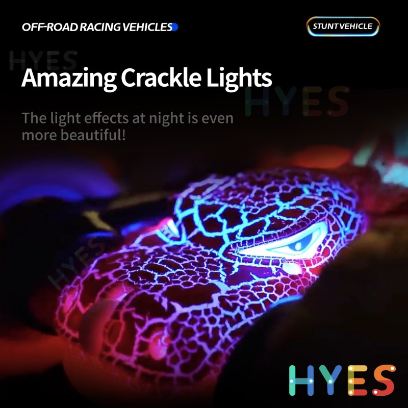 High-Speed RC Car Factory - Dinosaur Stunt Off-Road Drift