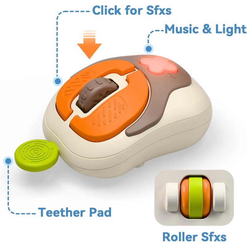 Musical Baby Toy Factory - Headphone Mouse Light Sound Activity