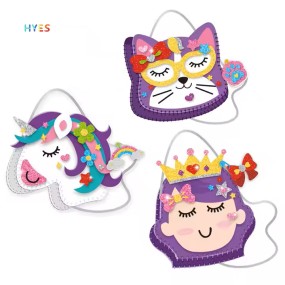Unicorn Sling Bag Kit Factory - DIY Beauty Portable Handbag Play