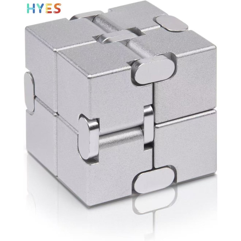 Metal Infinity Cube Factory - Fidget Finger Stress Anxiety Relief