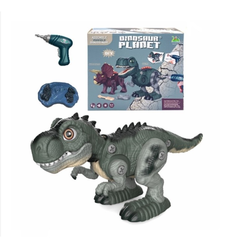 RC Dinosaur Toys Factory - Remote Control with Electric Drill