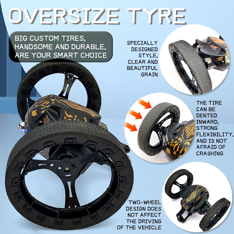 Two-Wheel Drive Car Factory - 360 Degree Rotation Bounce Vehicle