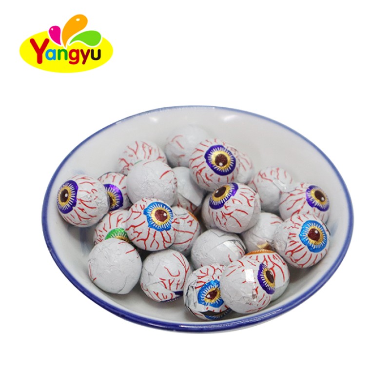 Halloween Chocolate Supplier - Custom Eyeball Canned Confectionery