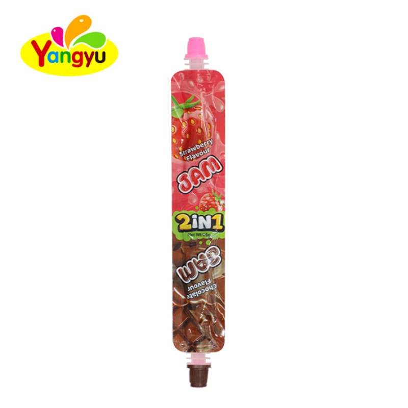 Chocolate with Biscuit Supplier - Two-in-One Liquid Multi-Colored