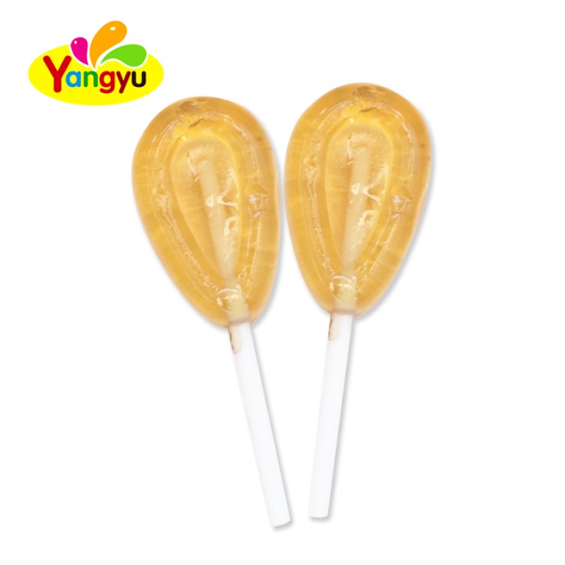Soft Candy Lollipops Supplier - Honeysuckle Pomelo Juice Flavor