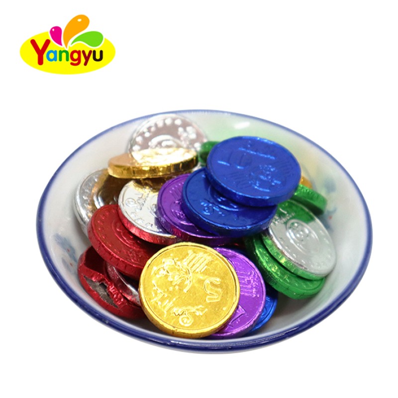 Coin Chocolate Factory - Colorful Shaped in Jar