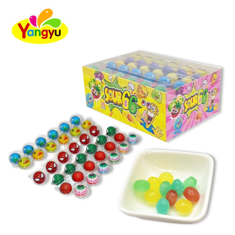 Eyeball Gummy Candy Supplier - Cartoon Kids Fruit Flavor