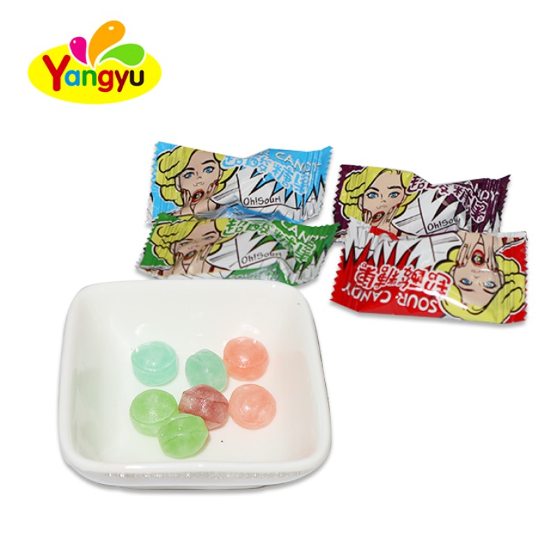 Hard Candy Manufacturer - Sour with Fruit Blend Flavor