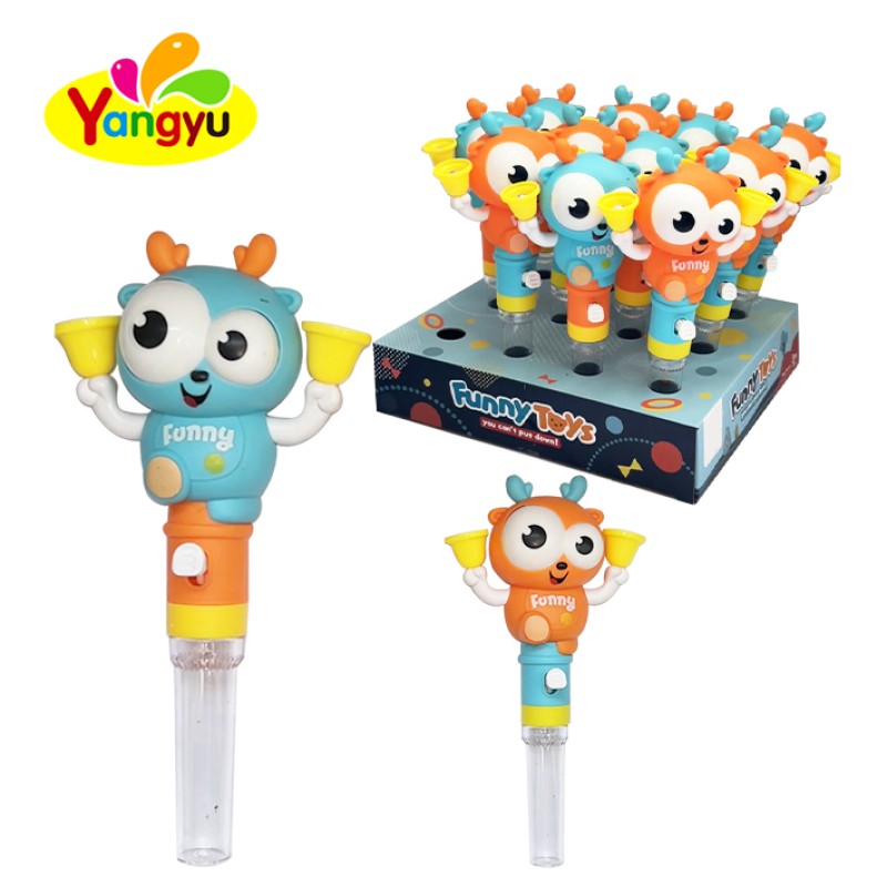Boxer Toy Supplier - Cartoon with Bubble Blowing Sticks
