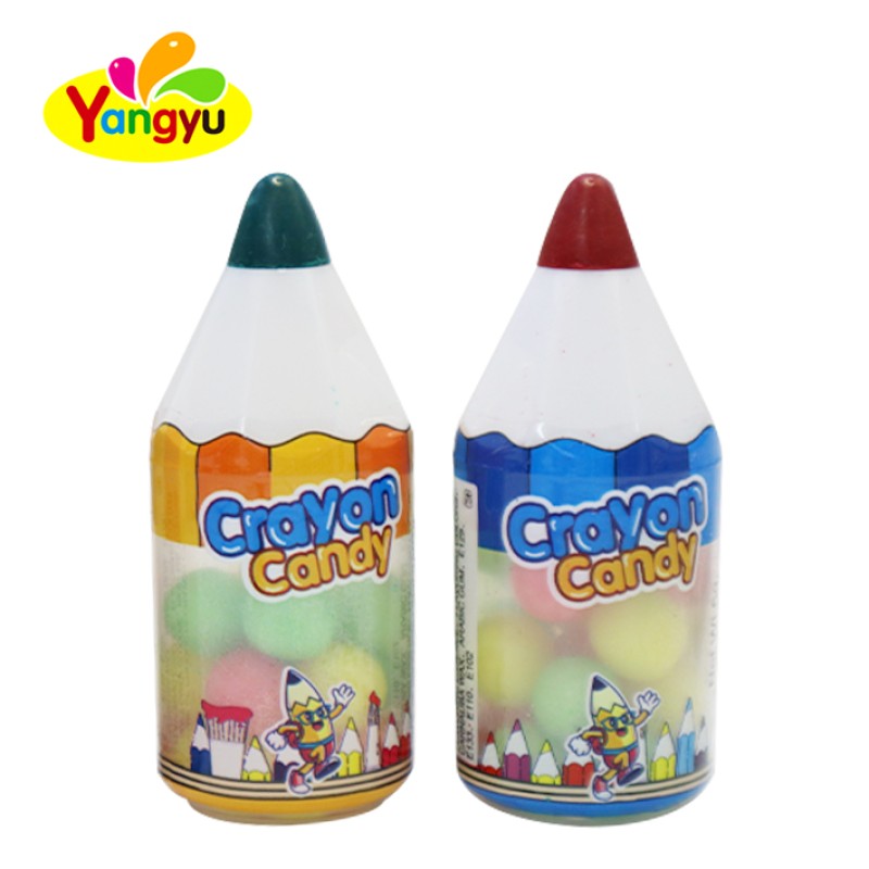 Crayon Candy Factory - Fruity Colorful Sweet Sour Chewy