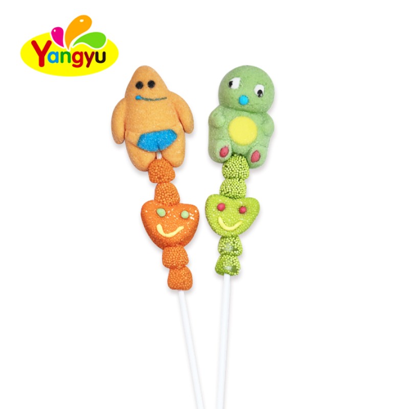 Animal Marshmallow Supplier - Cartoon Shaped Fruity Flavor