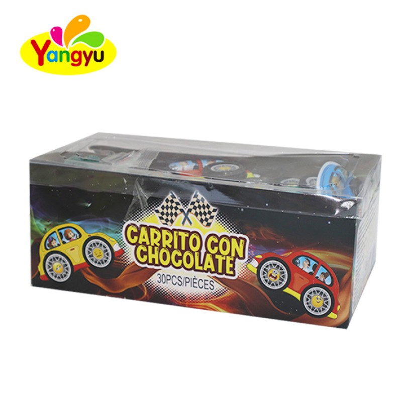Car Chocolate Cookies Factory - Shaped with Chocolate Jam