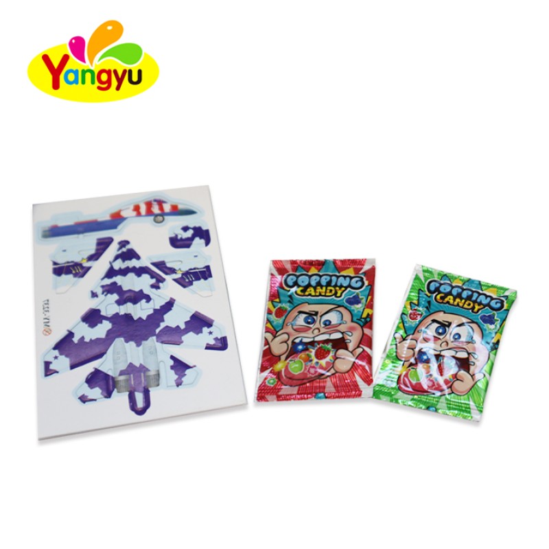 Pop Rocks Candy Supplier - Magic Fruit Flavor with 3D Card