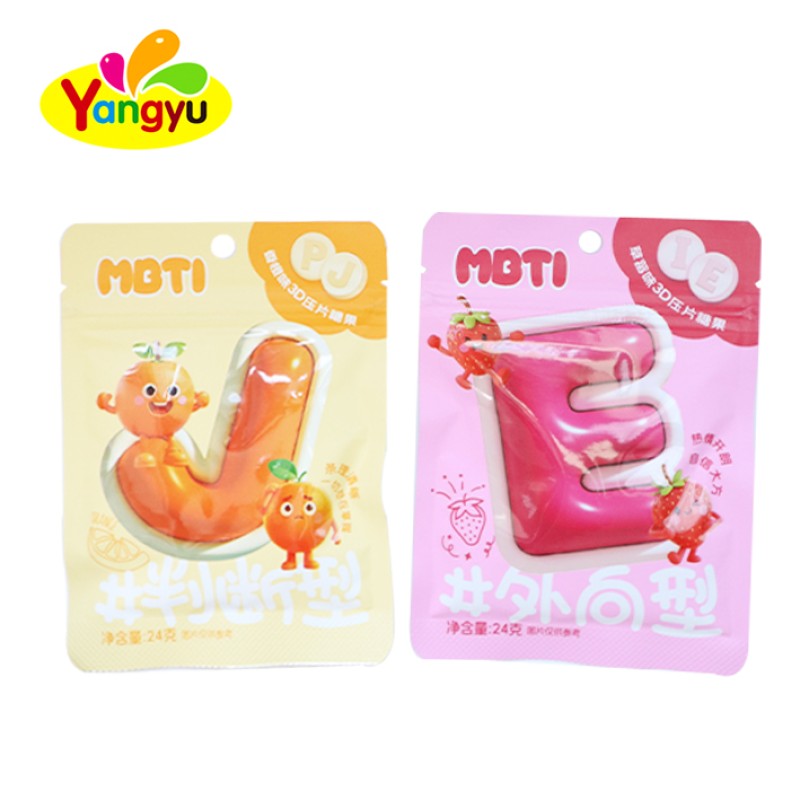 Personality Candy Supplier - MBTI Test Table Hard Candy