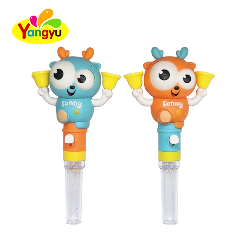Boxer Toy Supplier - Cartoon with Bubble Blowing Sticks