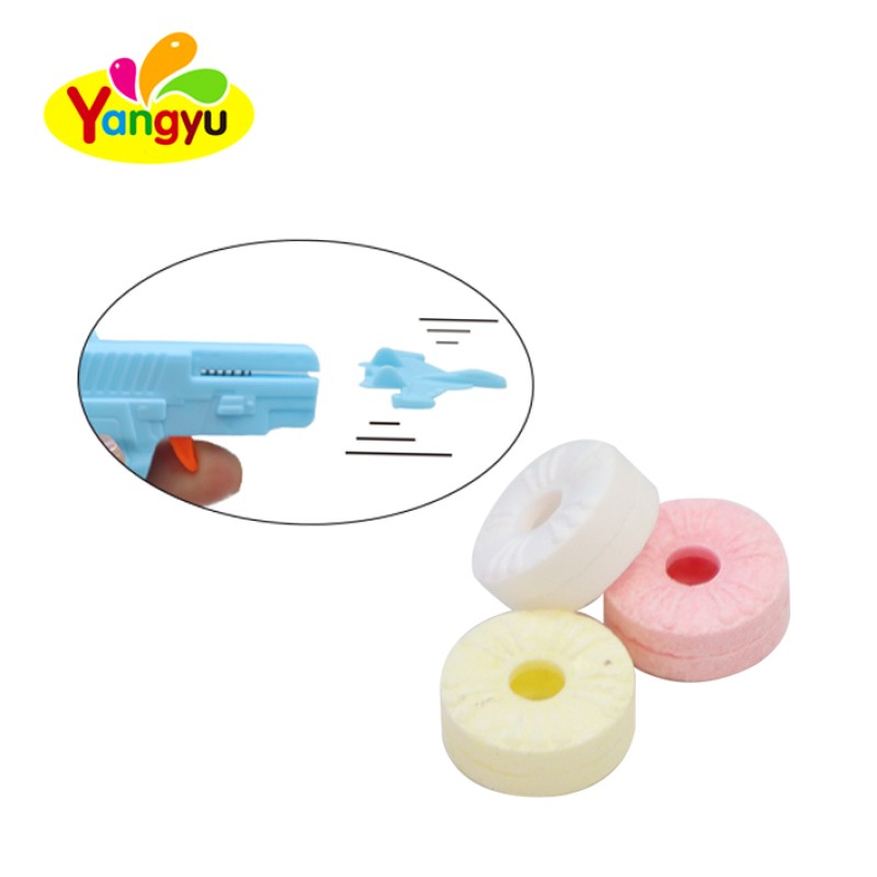 Plastic Toy Gun Manufacturer - Cartoon with Whistle Candy