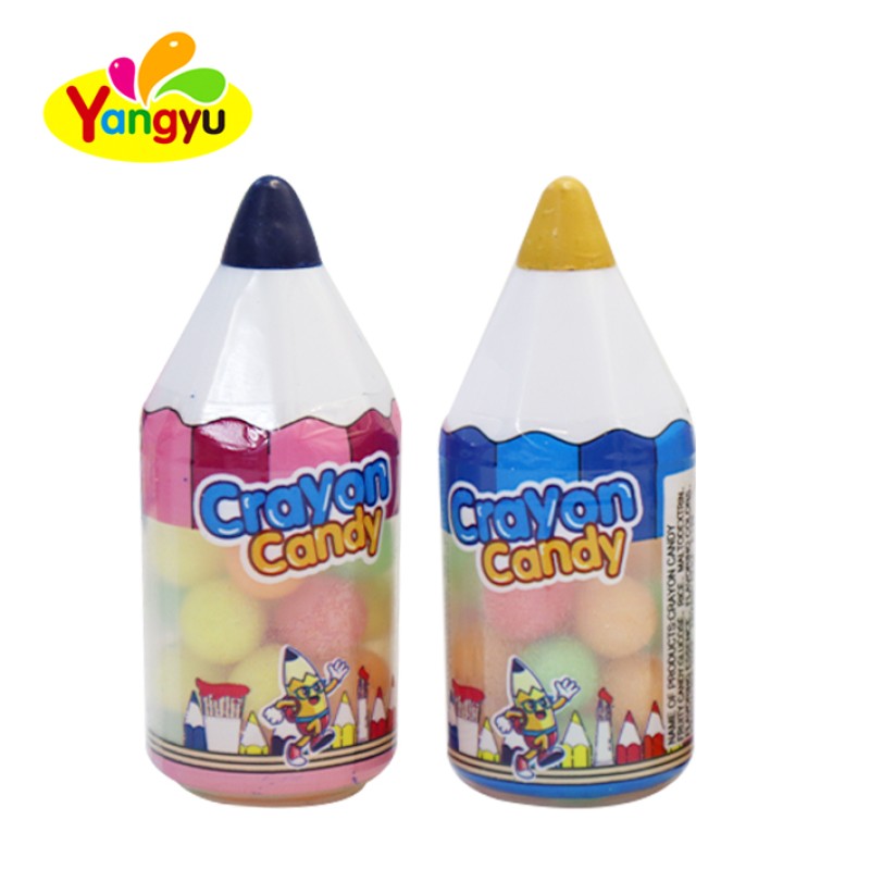 Crayon Candy Factory - Fruity Colorful Sweet Sour Chewy