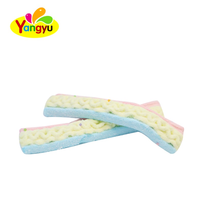 Marshmallows Factory - Rainbow Cake Soft Sweet Pearl Sugar