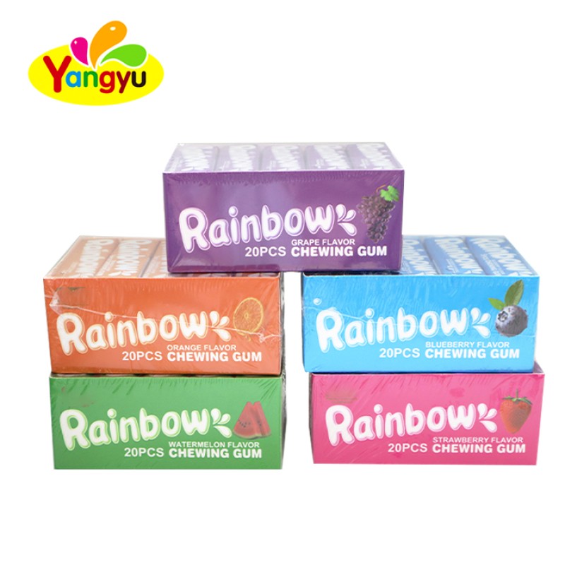 Chewing Gum Manufacturer - Various Fruit Flavors Customizable