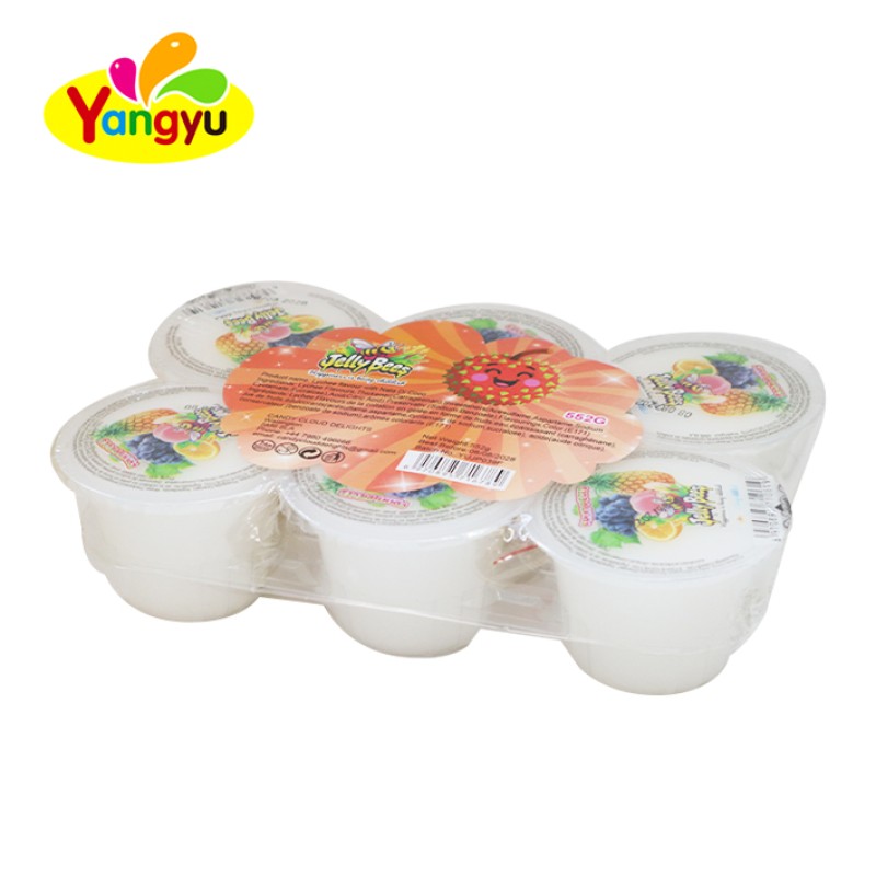 Jelly Pudding Cup Factory - Fruit Flavored with Spoon Dessert