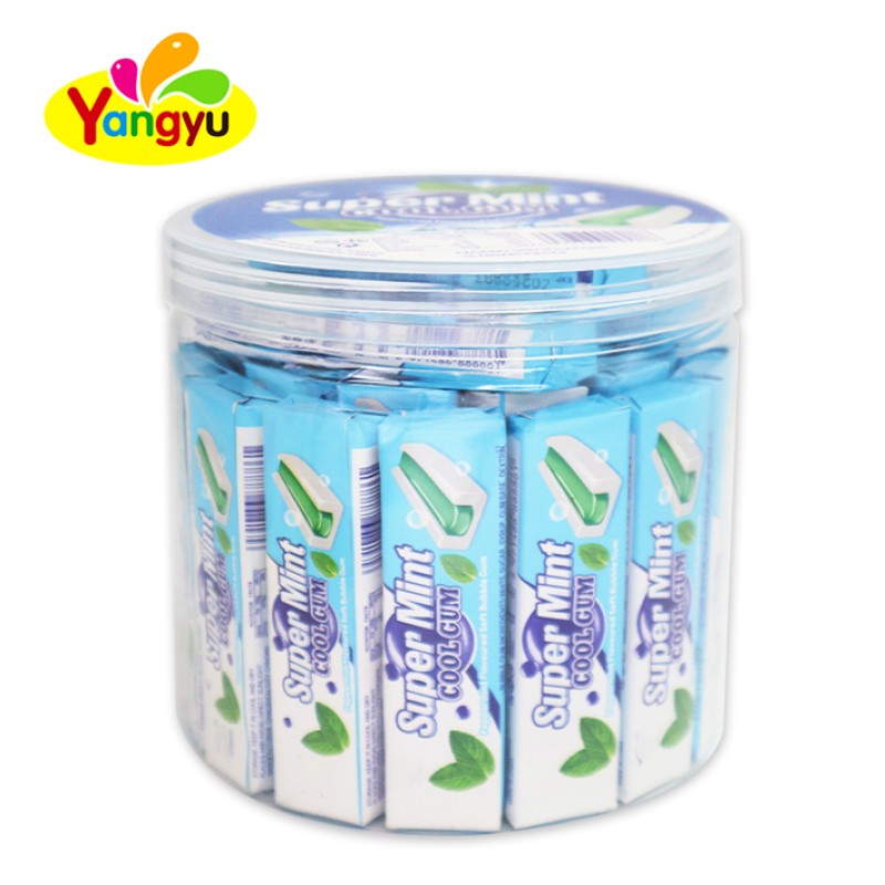 Mint Bubble Gum Manufacturer - Individual Packaging Super Cool