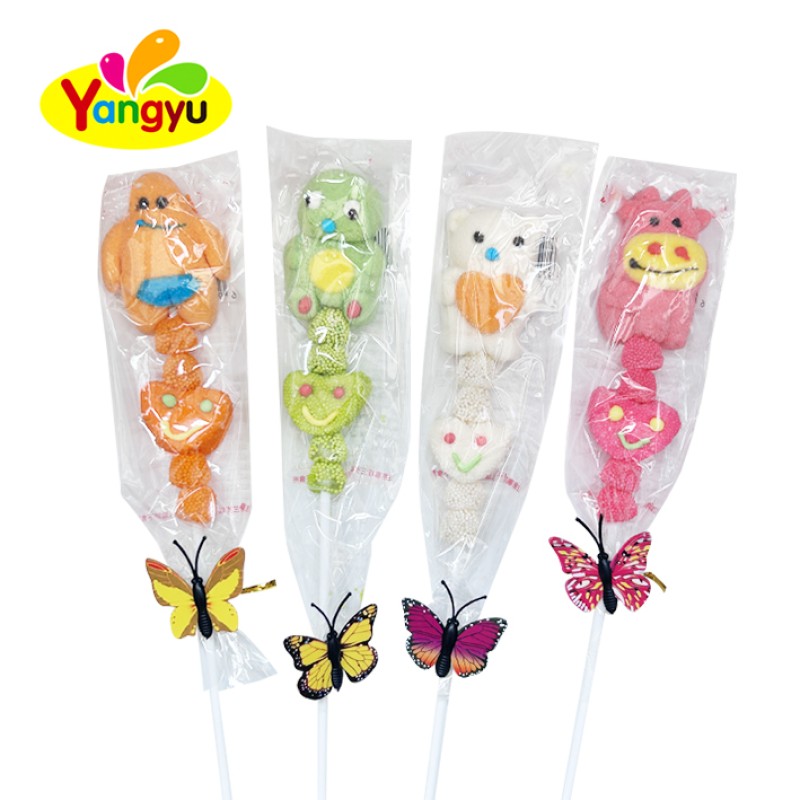 Animal Marshmallow Supplier - Cartoon Shaped Fruity Flavor