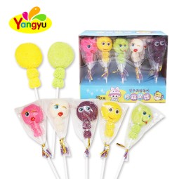 Pearl Lollipop Manufacturer - Cute Cartoon Baby Chewy Gummy