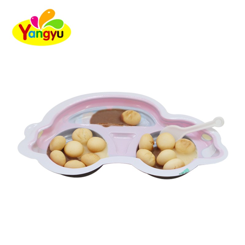 Car Chocolate Cookies Factory - Shaped with Chocolate Jam