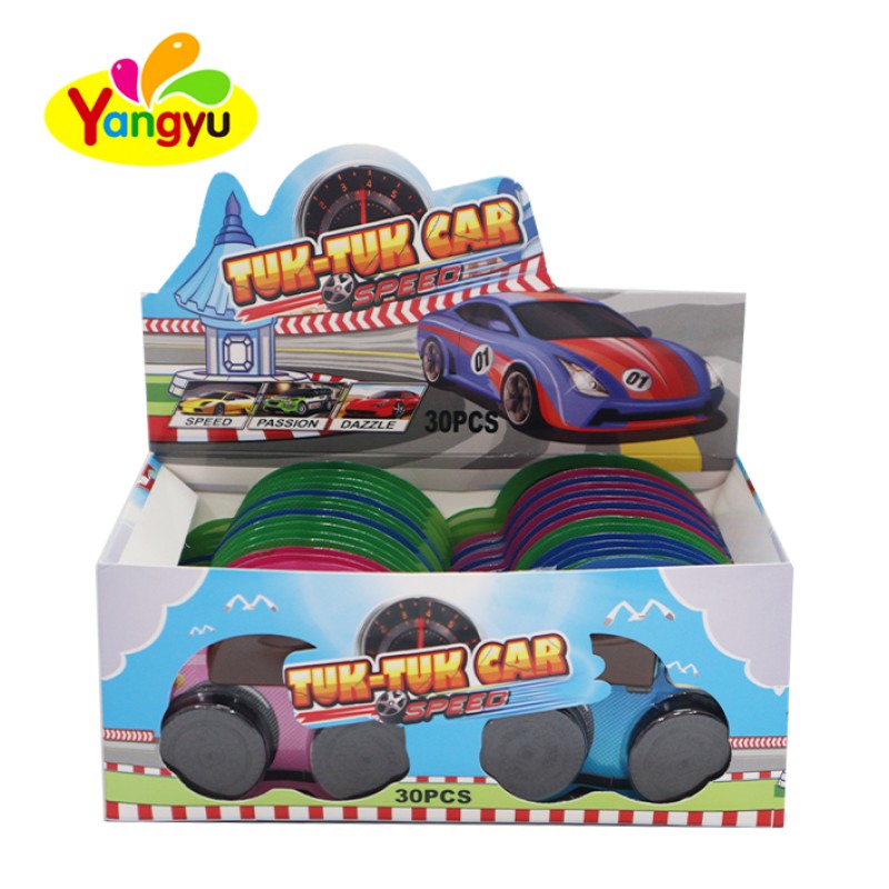 Car Chocolate Factory - Brown Sweet Liquid Biscuit Snacks