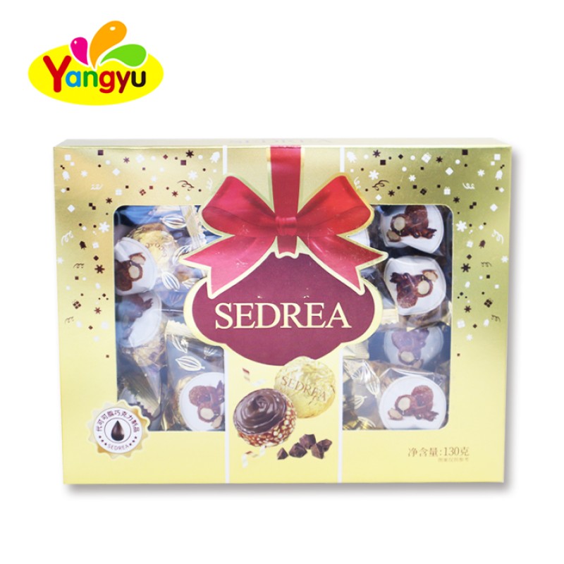 Nut Chocolate Balls Factory - Gift Box Valentine Gifts