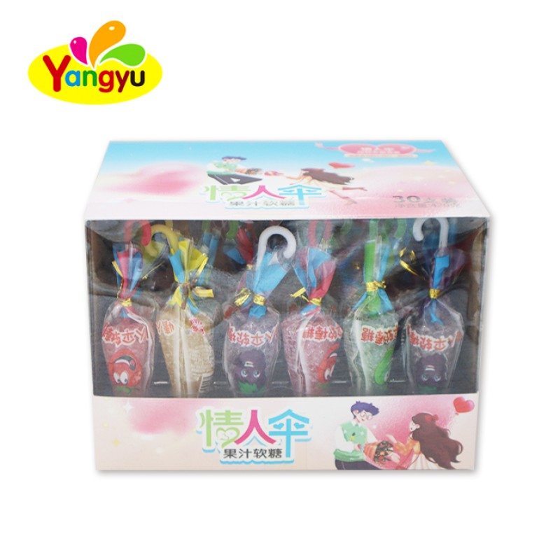 Umbrella Lollipops Manufacturer - Colorful Fruit Flavored Gummy