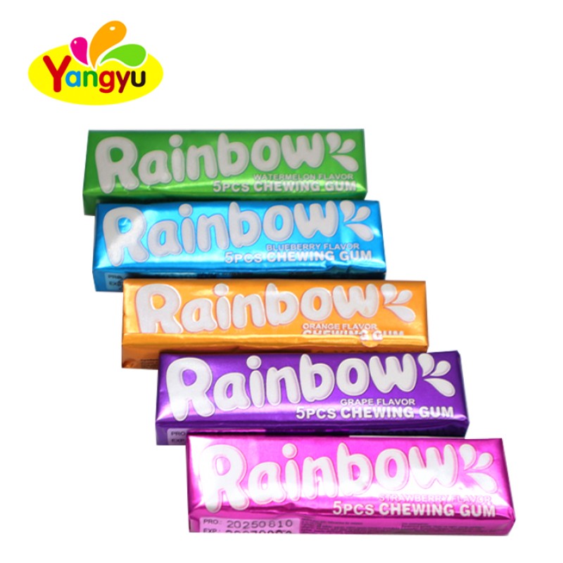 Chewing Gum Manufacturer - Various Fruit Flavors Customizable