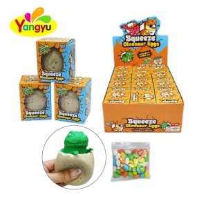 Dinosaur Egg Toy Supplier - Halal with Candy