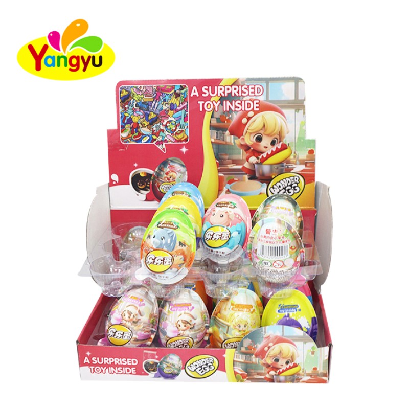 Surprise Chocolate Egg Supplier - Easter Toy with Fork Children