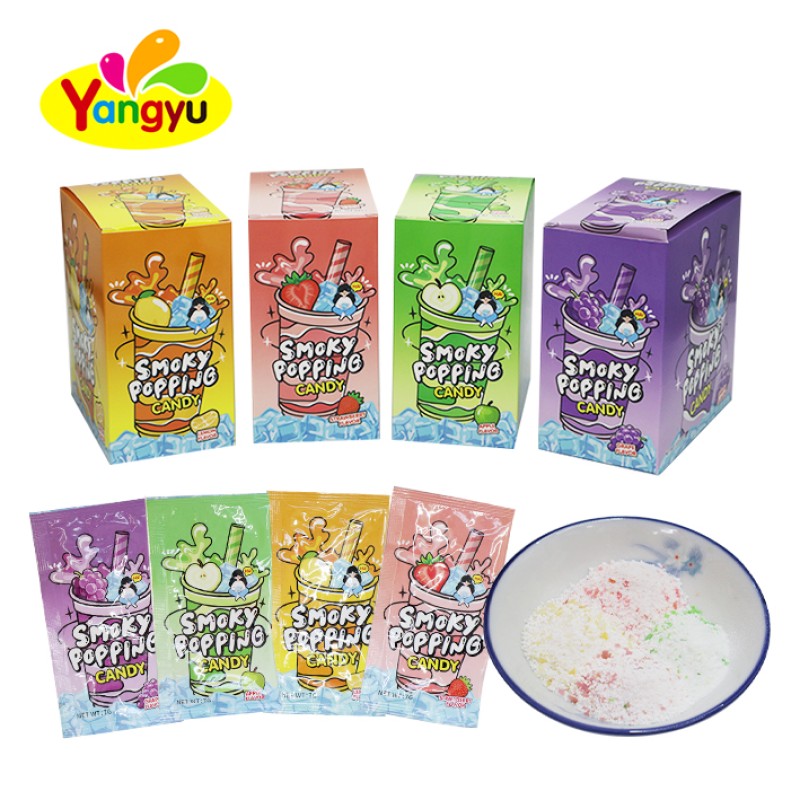 Popping Candy Supplier - Multi-Fruit Flavored Smoky