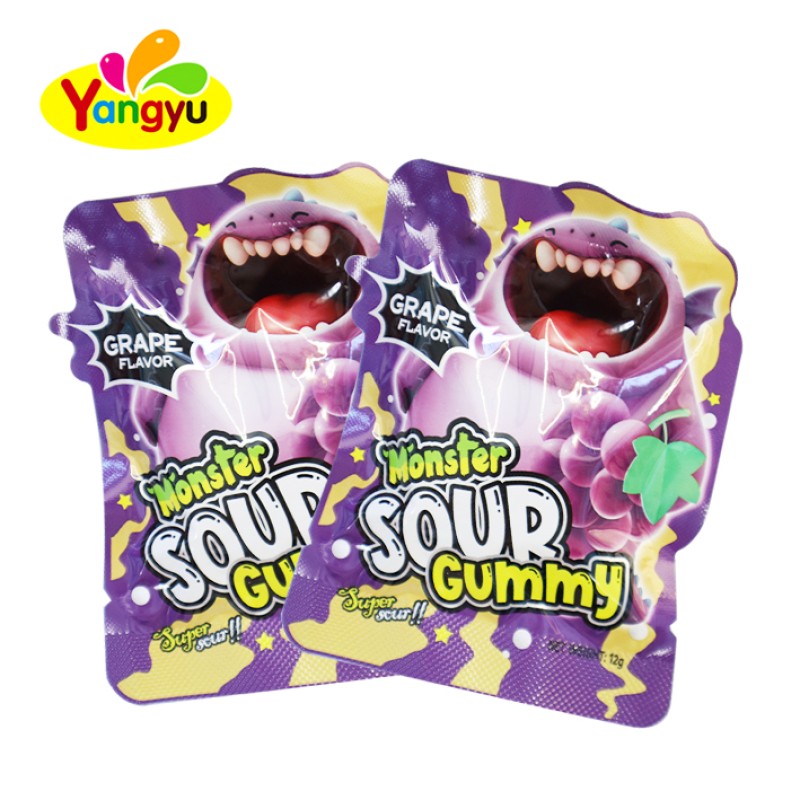 Chewy Gummy Candies Manufacturer - Halal Variety Fruity Bag