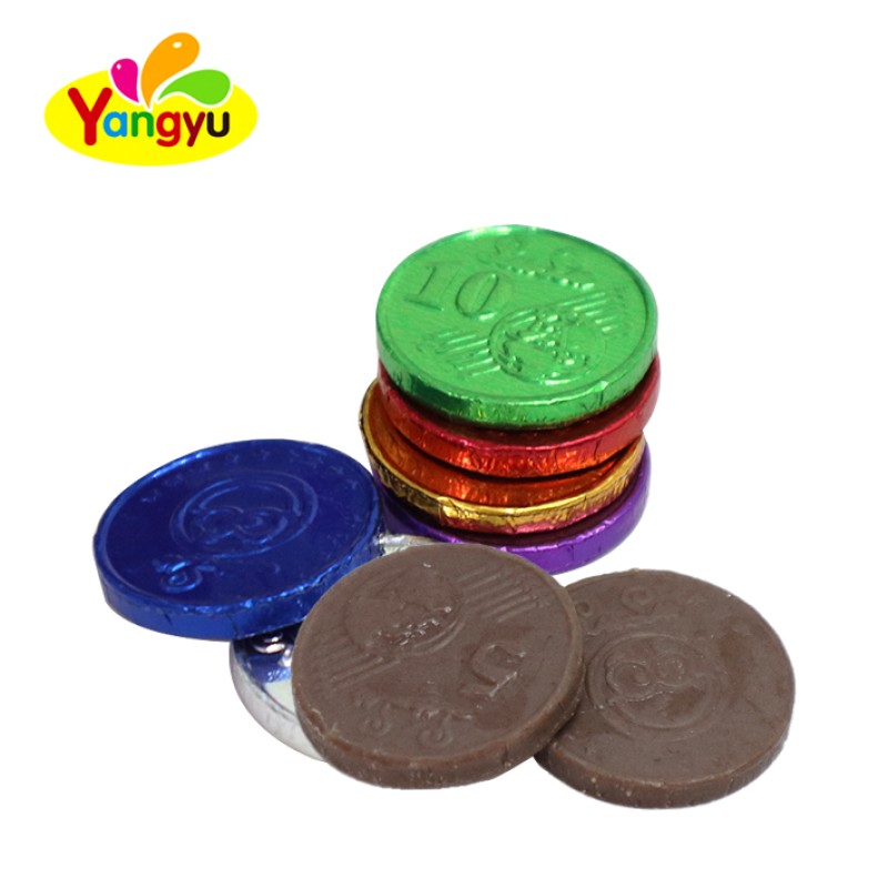 Coin Chocolate Factory - Colorful Shaped in Jar