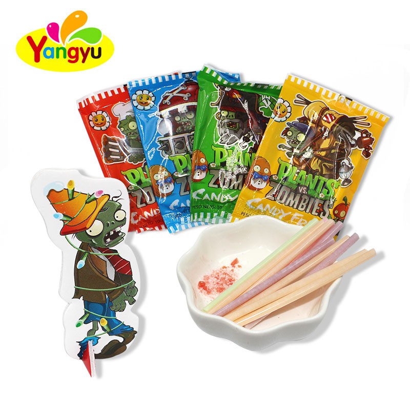 CC Candy Factory - with 3D Plants Zombies Card