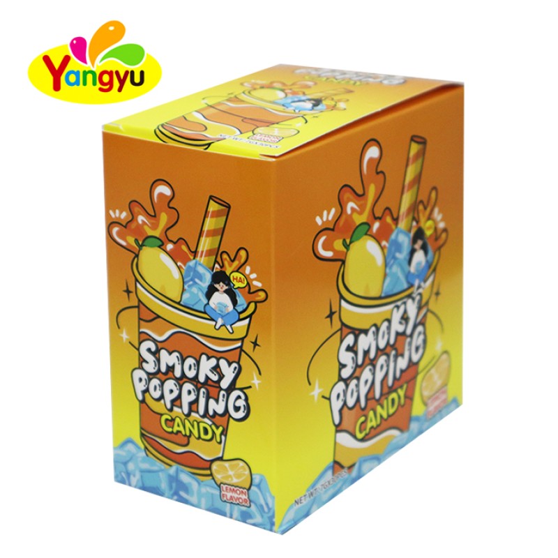 Popping Candy Supplier - Multi-Fruit Flavored Smoky