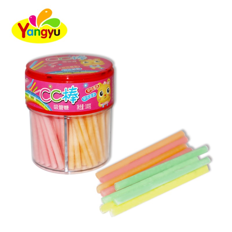 CC Stick Candy Manufacturer - Colorful Sweet Mix Fruit Long