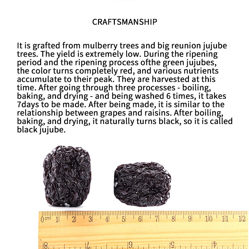Black Jujube Manufacturer - Dried Fruit Low Price Rich Nutrition