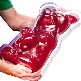 Giant Gummy Candy Manufacturer - Oversized Bear Worm Burger Bulk