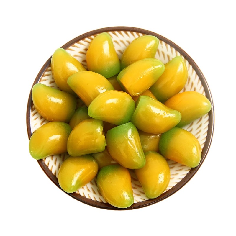 3D Gummy Candy Manufacturer - Fruit Shape Peelable Soft Jelly Bonbons