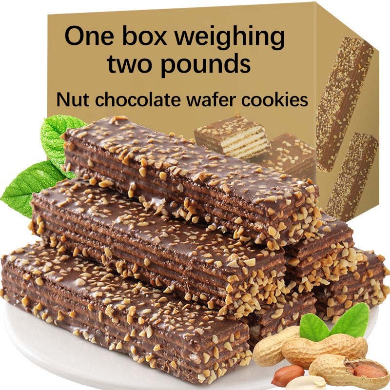 Chocolate Wafer Factory - Milk Chocolate Sandwich Biscuits