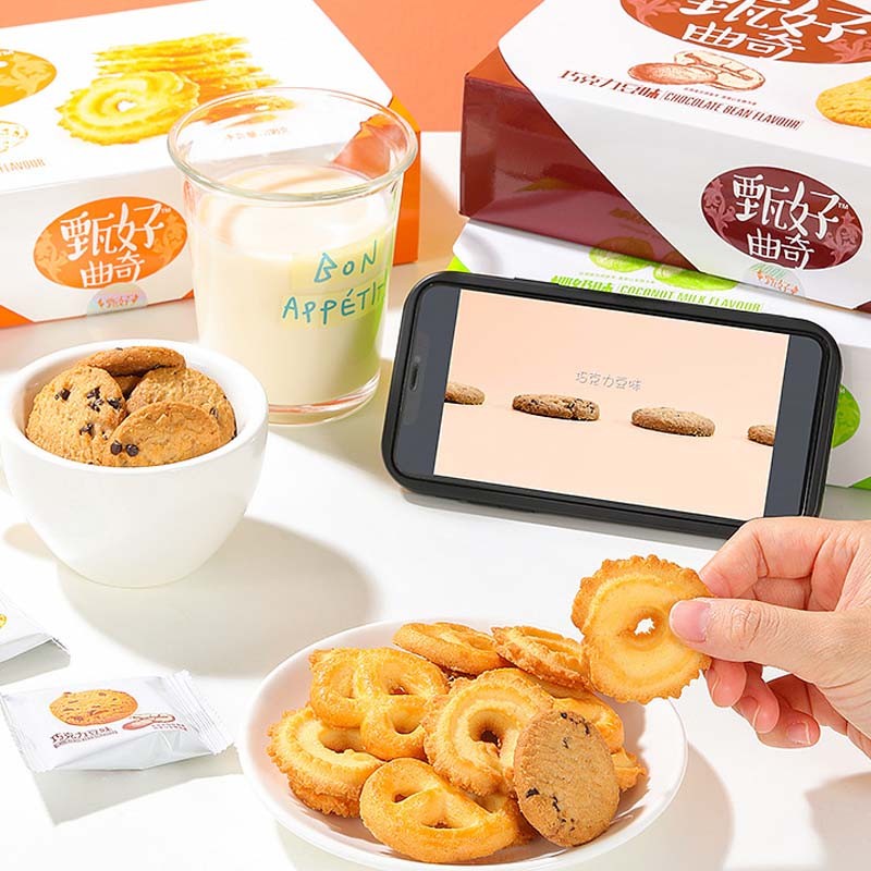 Butter Cookies Supplier - Soft Texture Sweet Taste Bag Packaging