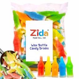 Wax Bottle Candy Supplier - Liquid Fruit Jam Sweet Halal Certified